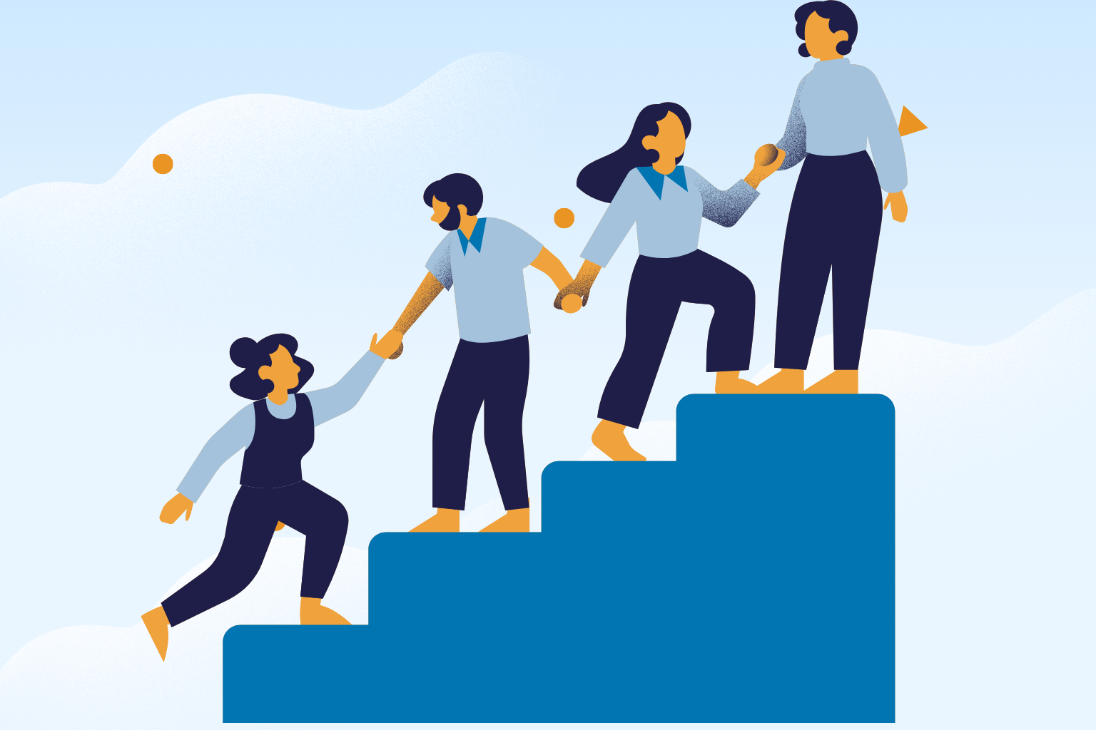 Mentorship — helping each other climb to success